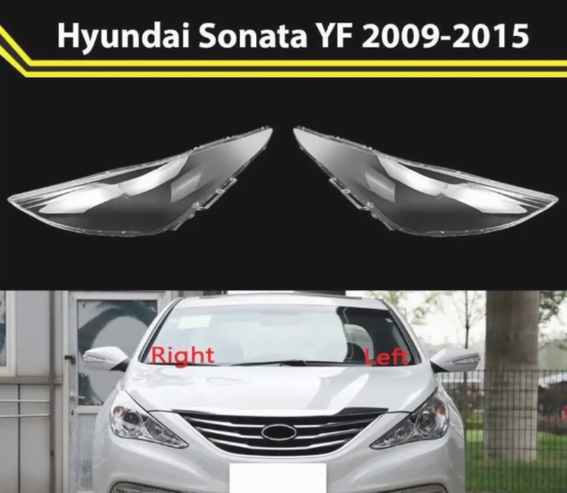 Стекло фары Hyundai Sonata 2009-2015